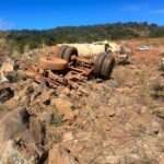 Motorista morre em tombamento na Serra da Bocaina, em Araguari