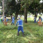 Prefeitura realiza serviços de cata-treco, capina e roçagem nesta quinta (10)